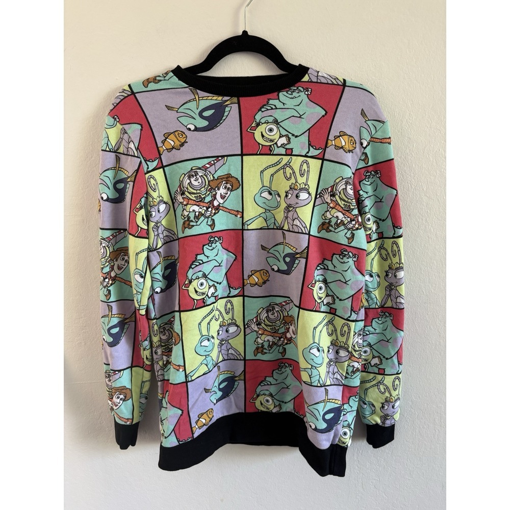 Disney‎ Pixar Cakeworthy Sweatshirt Crewneck Pullover Monster Inc Toy Story Nemo